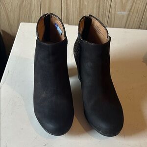 Comfortiva Black Ankle Booties